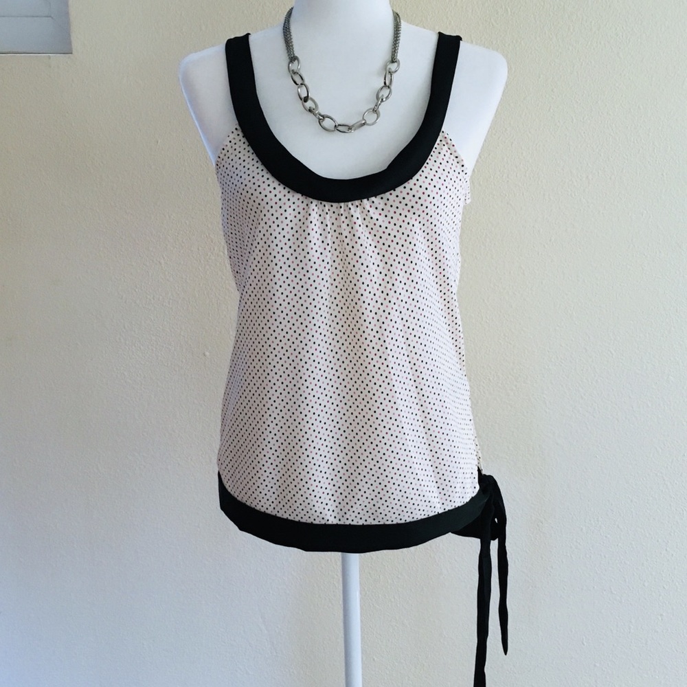 Old Navy Polka Dot Satin Top